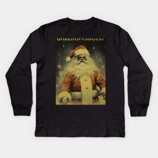 Mad Santa Claus Movie Poster Kids Long Sleeve T-Shirt